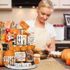 15 Fall Tiered Tray Decor Pumpkins Farmhouse - Image 5