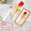 Glass Rose Mini Crystal Flower with Box - Image 6