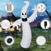 8 FT Tall Halloween Inflatables Ghost Decorations Outdoor - Image 4