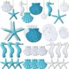 26 Pcs Resin Starfish Ornaments