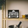 Coffee Sign Halloween Coffee Bar Decor - Image 6
