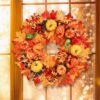 20 Inch Fall Wreath with Welcome Sign - Image 6