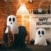 2 Pcs Halloween Throw Pillows Decorative Spooky Pillows - Image 2