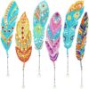 6 Pcs Diamond Painting Bookmarks Kits