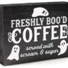 Coffee Sign Halloween Coffee Bar Decor - Image 7