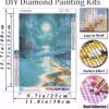 Moon Beach Full Drill Diamond Dots Paintings - Image 4