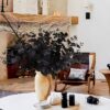 14PCS Black Halloween Decor Artificial Flowers Bulk - Image 7