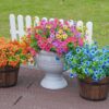 12 Bundles Artificial Fake Plants Flowers for Outdoor Outside Spring Summer Decoration - Image 6