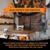 5Pcs Halloween Creepy Cloth Black 30×72inch - Image 2