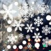321pcs Christmas Window Clings - Image 4