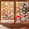 321pcs Christmas Window Clings - Image 6