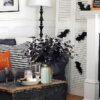 14PCS Black Halloween Decor Artificial Flowers Bulk - Image 4