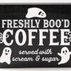 Coffee Sign Halloween Coffee Bar Decor