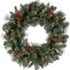 National Tree Company Pre-Lit Artificial Christmas Wreath