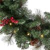 National Tree Company Pre-Lit Artificial Christmas Wreath - Image 2